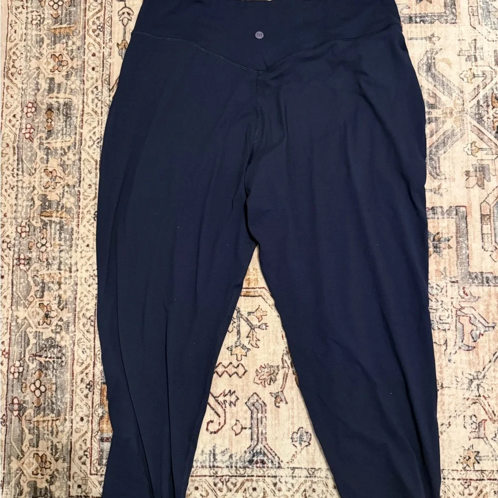 Leggings Depot Dark Blue Joggers - Picture 2 of 3
